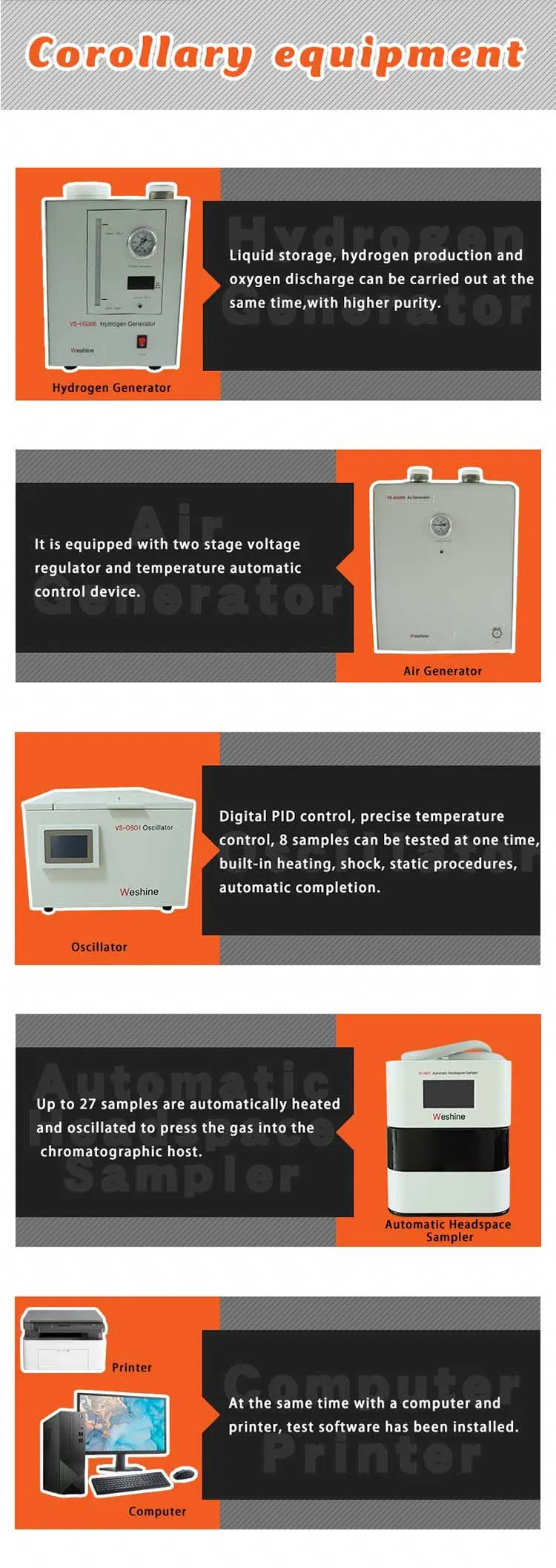Equipamento de Teste de Óleo Transformador de Alta Precisão para Análise de DGA