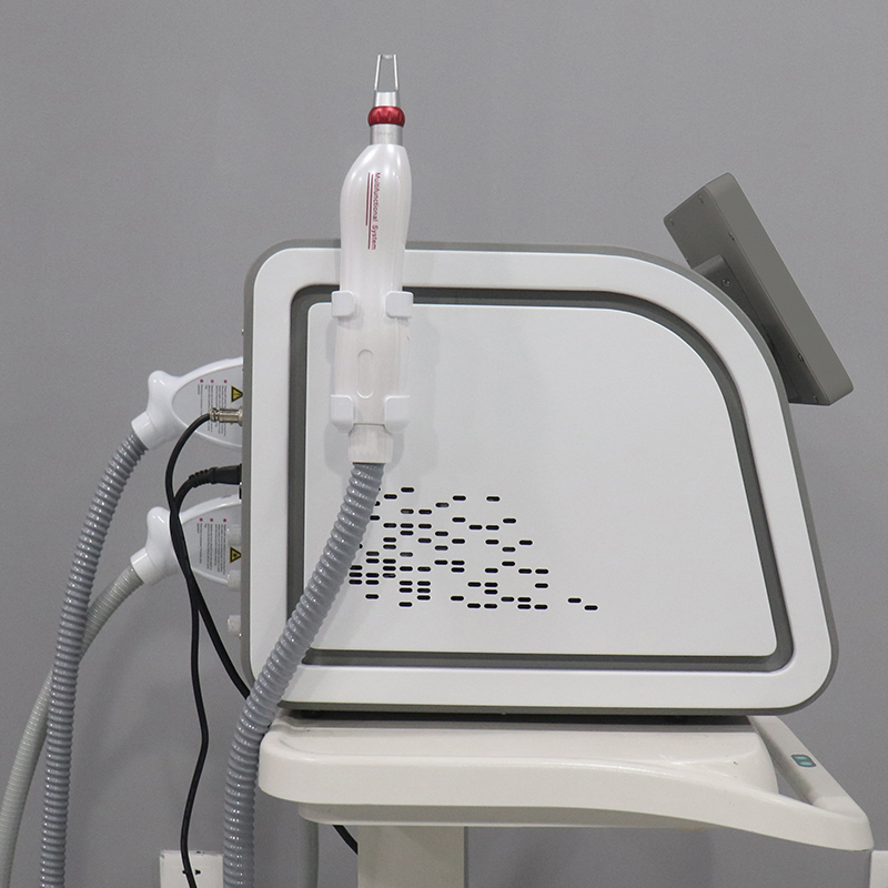 Máquina de Depilação a Laser de Diodo Multi Comprimento Remoção de Cabelo a Laser Remoção de Tatuagem