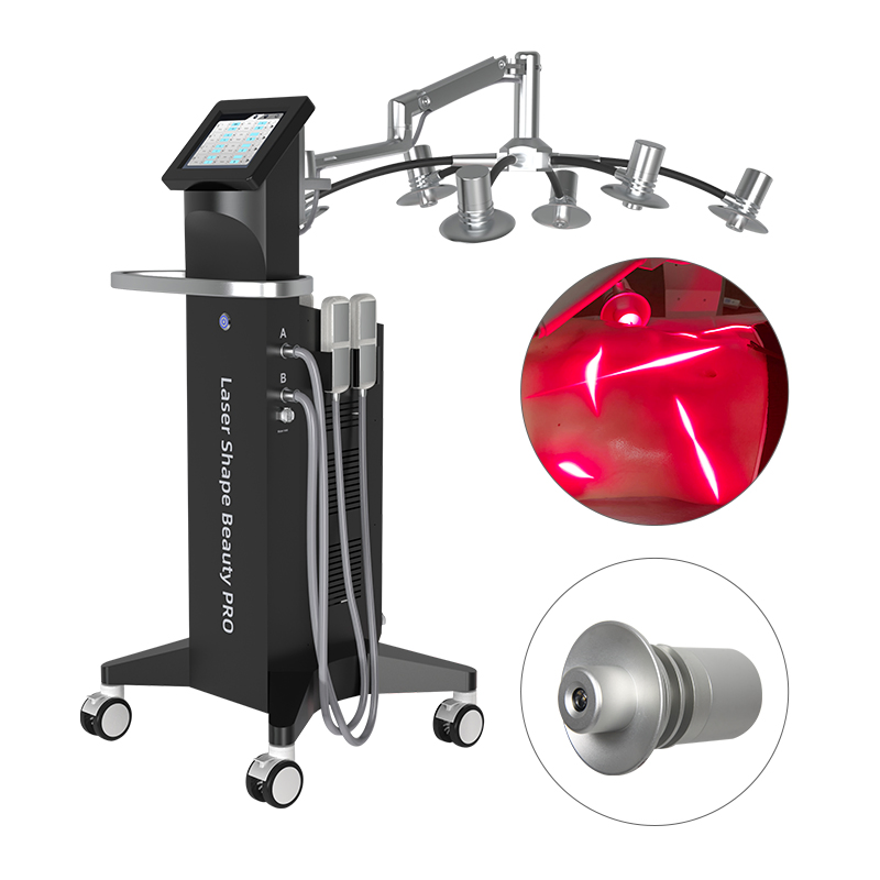 Outlet de Fábrica Lllt 635nm Tratamento de Lipólise a Frio Cryo Lipo Laser Remoção de Celulite Corporal 6D Máquina de Emagrecimento Rápido com Pás Cool EMS