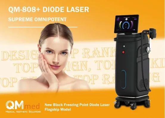 Máquina de Análise de Pele para Remoção de Pelos Faciais a Laser de Diodo 2026 1600W Máquina de Remoção de Pelos Corporais Permanente a Laser de Diodo