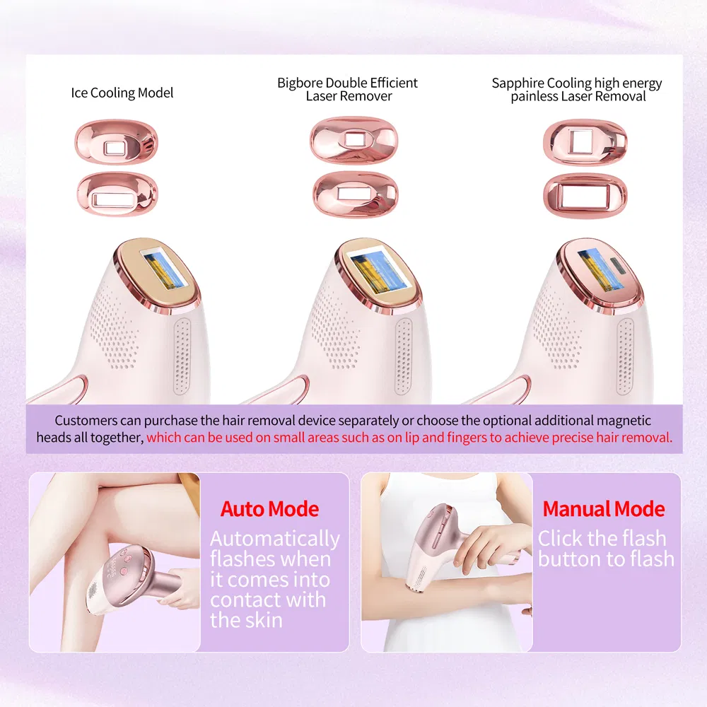 Dispositivo portátil de remoção de pelos IPL
