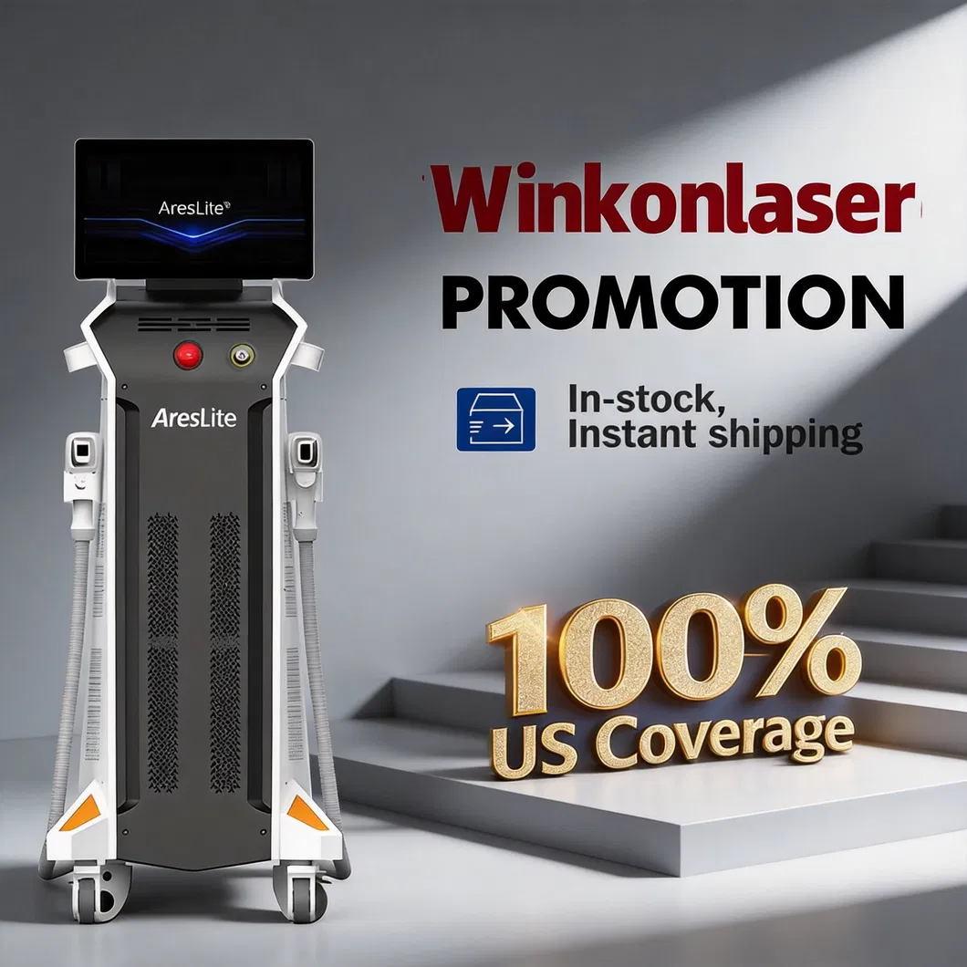 Areslite Dm40plus Máquina de Remoção de Pelo a Laser Diode