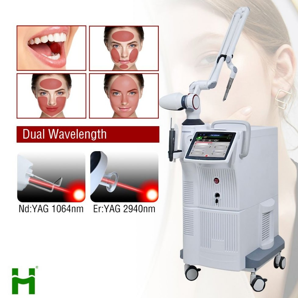 ND: Laser YAG 4D Laser Fracionado de Erbium Remoção de Estrias Equipamento de Cuidados com a Pele Beleza 2940nm 1064nm à Venda