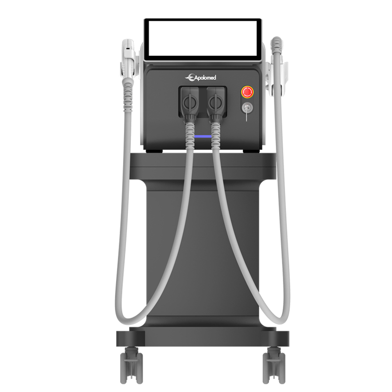 Máquina portátil de IPL para remoção de pelos e rejuvenescimento da pele