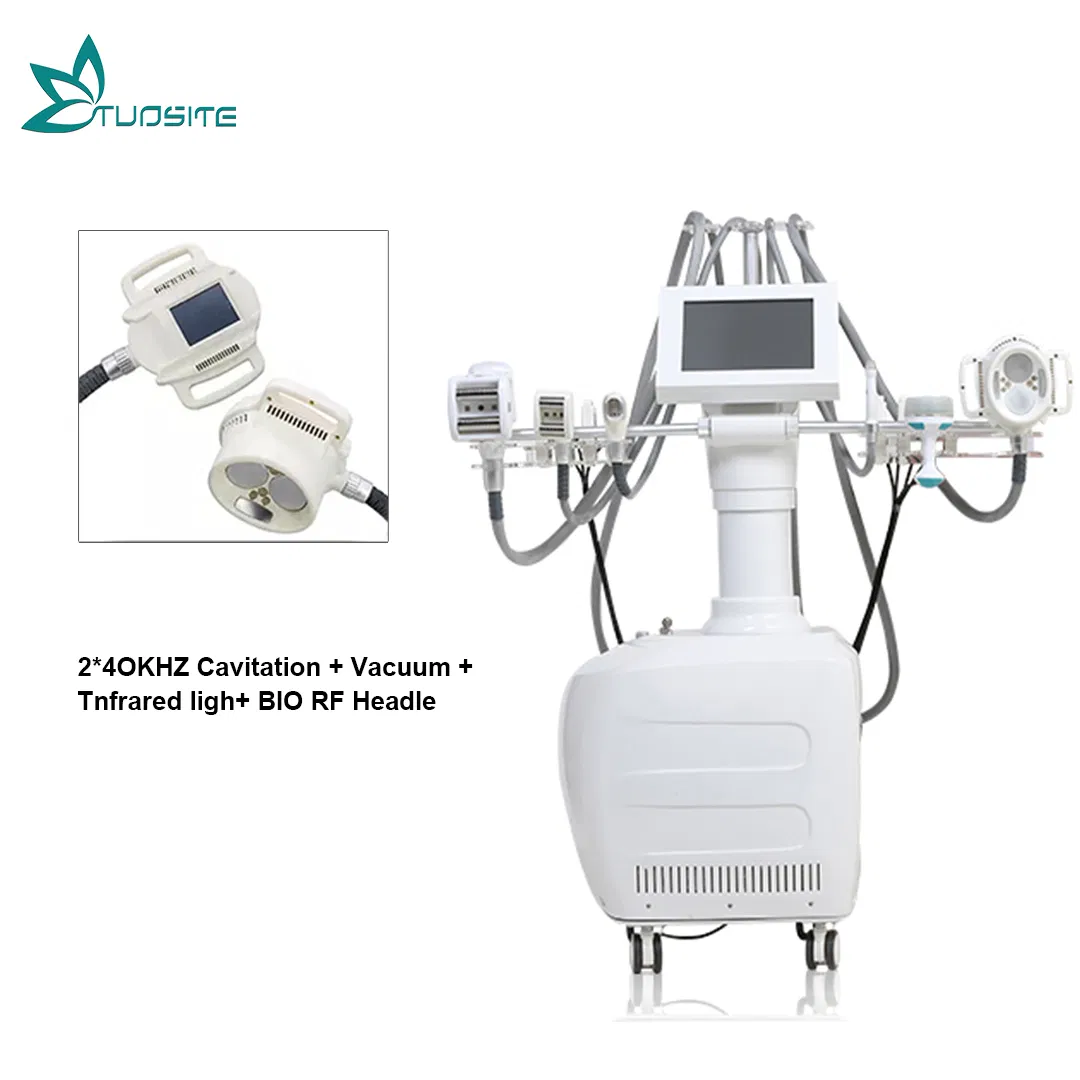 Máquina Profissional de Remoção de Celulite por Cavitação a Vácuo e Radiofrequência para Modelagem Corporal e Emagrecimento