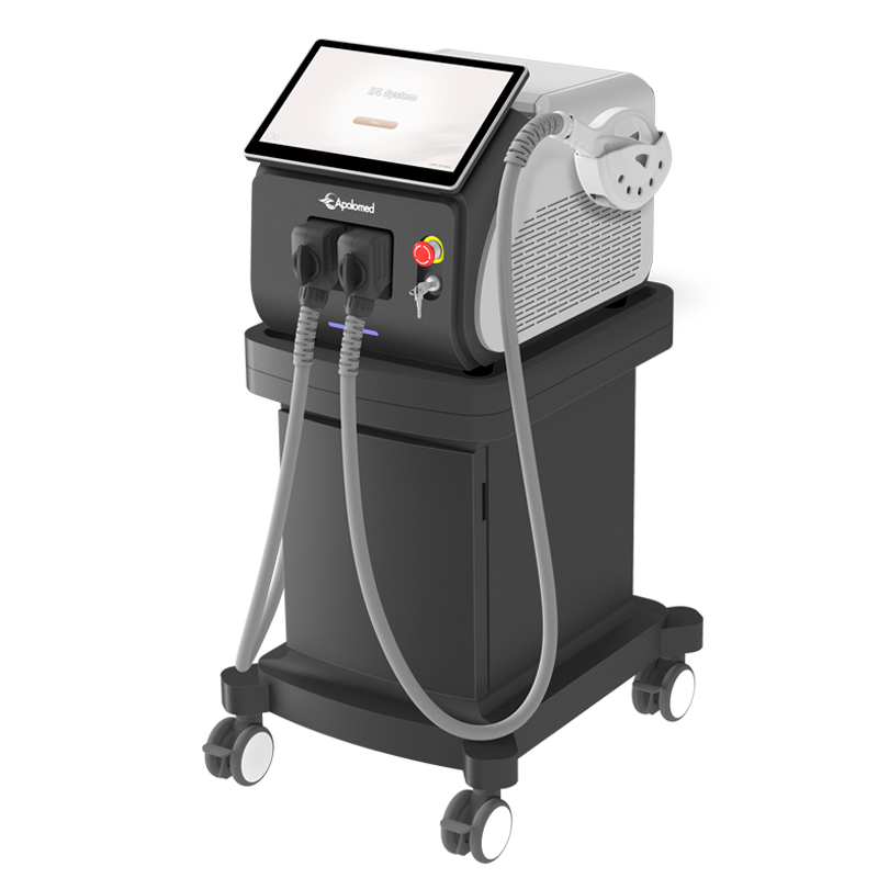 Máquina portátil de IPL para remoção de pelos e rejuvenescimento da pele