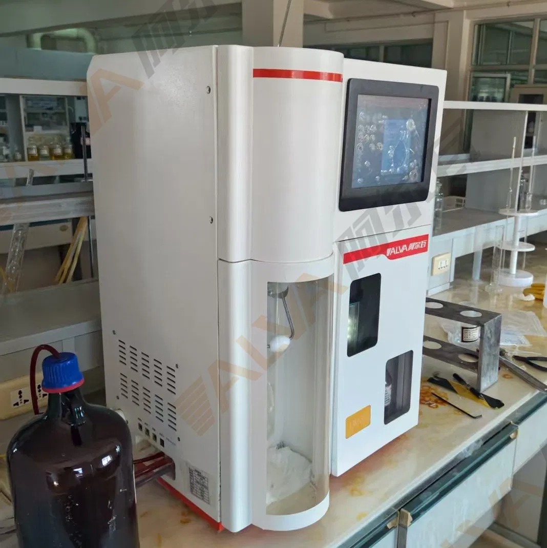 Analisador de Nitrogênio Kjeldahl Kd680: Equipamento Analítico de Laboratório para Detecção de Conteúdo de Proteína (N) em Amostras de Alimentos, Cereais, Água e Solo