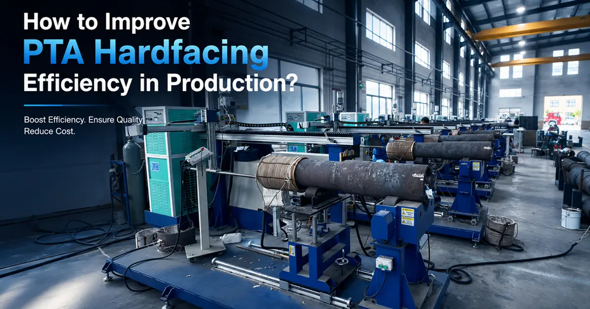 Improving PTA Hardfacing Efficiency in Industrial Production with Duomu Equipment