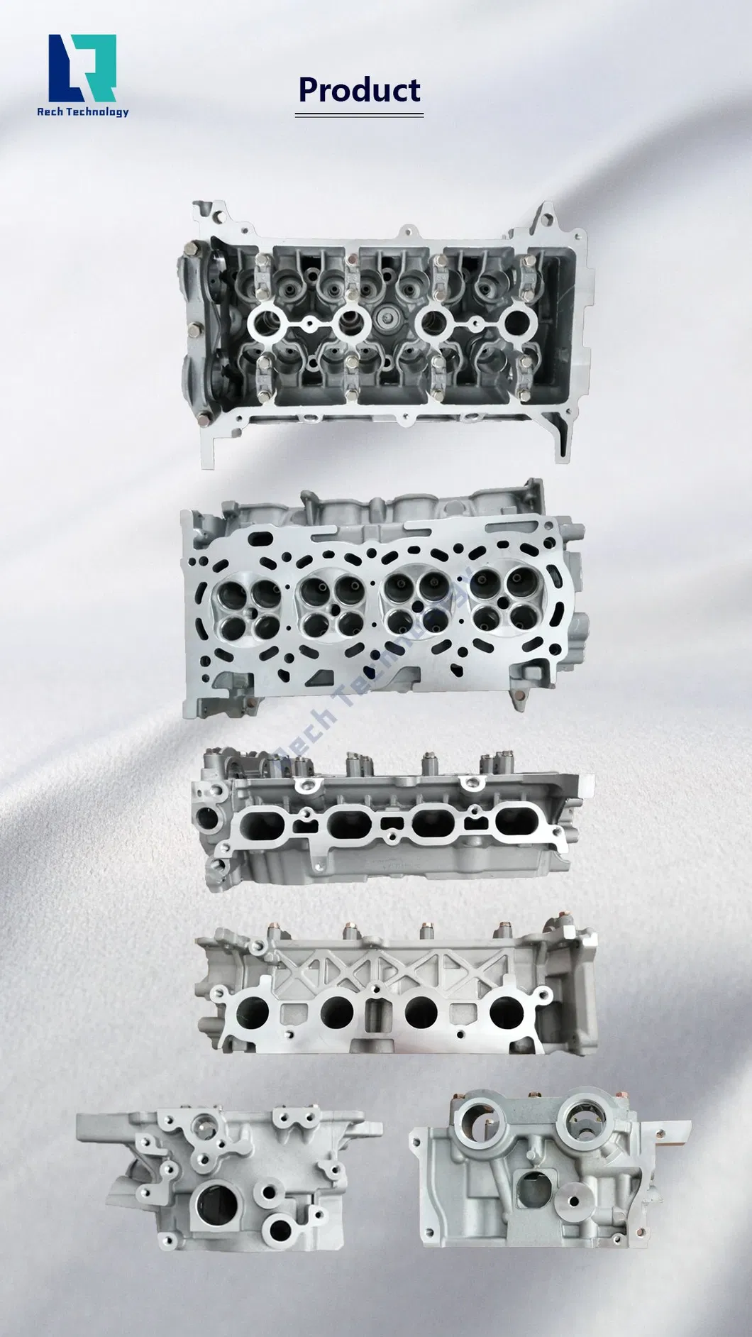 Factory Direct 1nz-1nz-Fe Cylinder Head Detail View 1