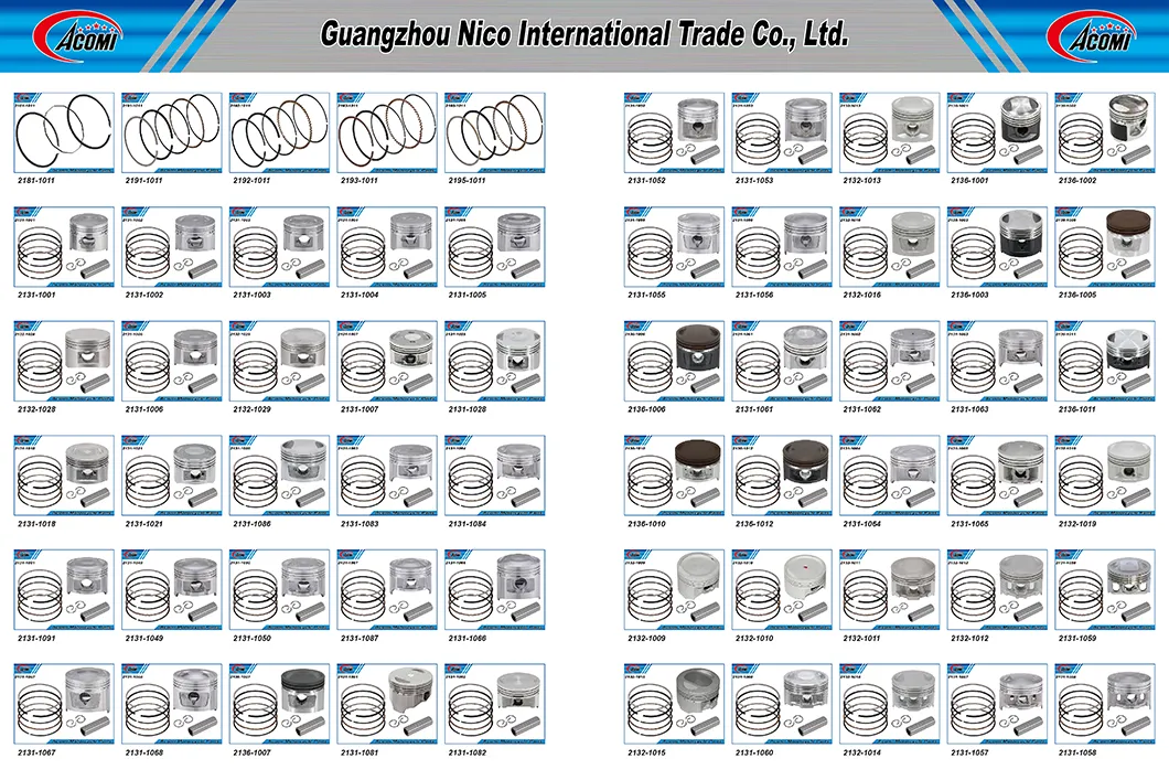 Motorcycle Piston Kit Bajaj CT100 Detail 2