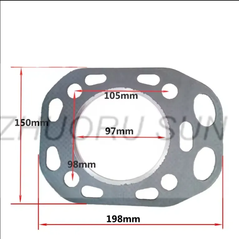Diesel Engine Cylinder Head Gasket Detail 5