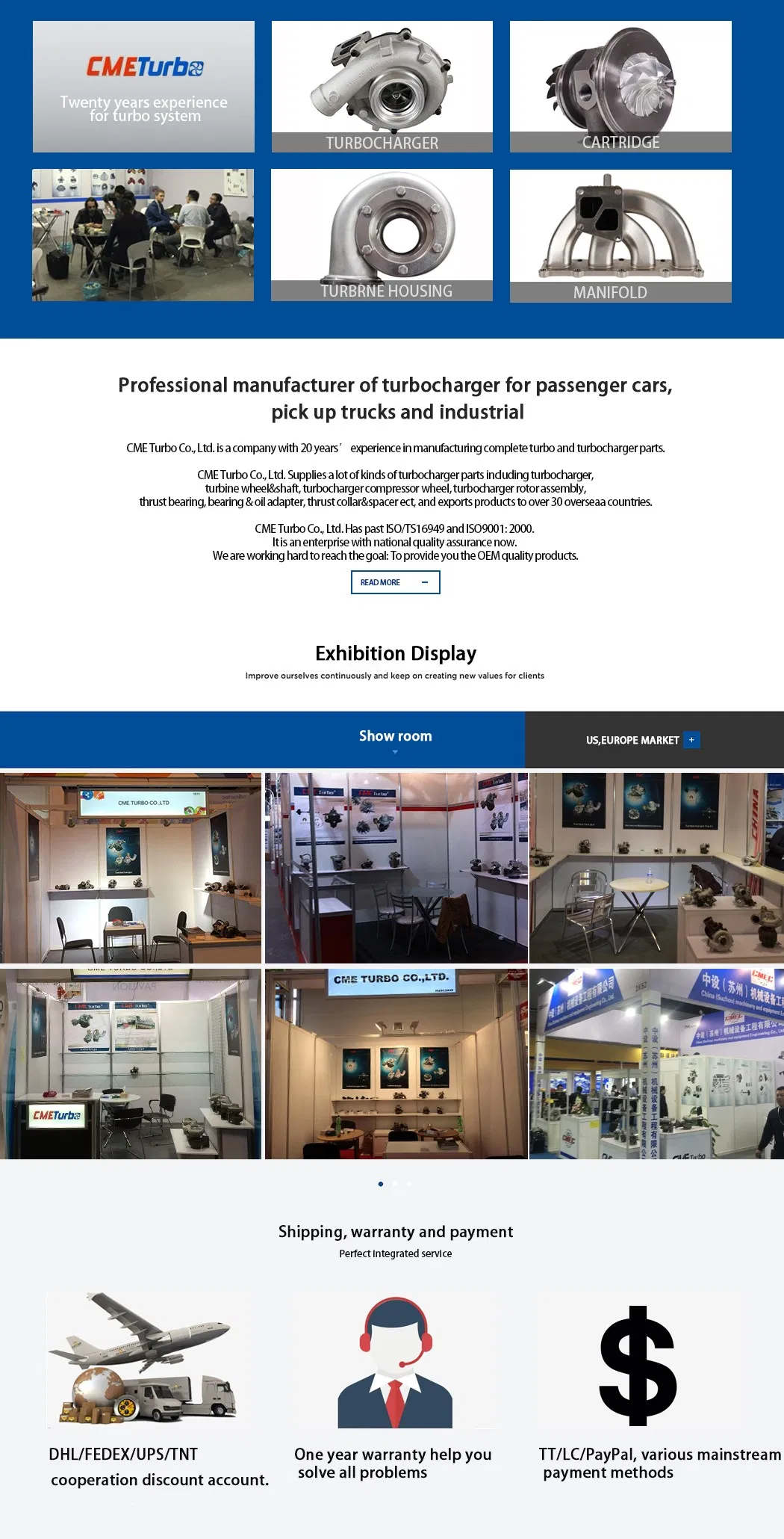 Turbocharger He451ve 2882111 3773562 for Isx Engine