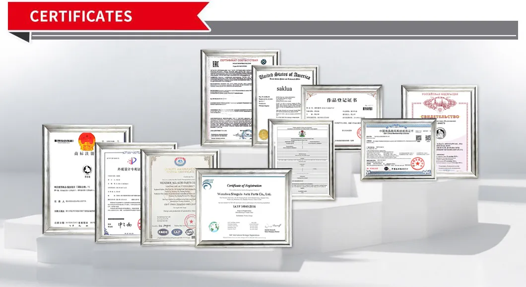 Certifications