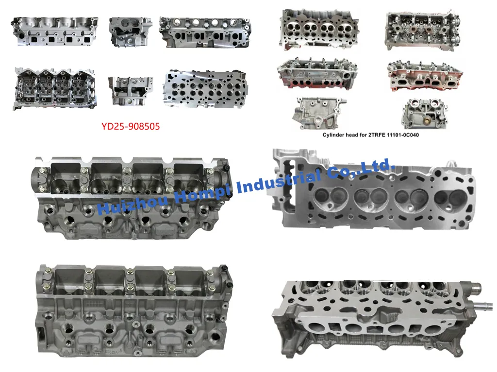 Aluminum Cylinder Head Toyota 2TRFE Side View