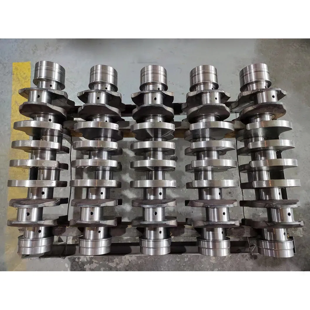 Truck Forged or Casting Engine Parts Crankshaft for Isuzu 4HK1 - Detail 1