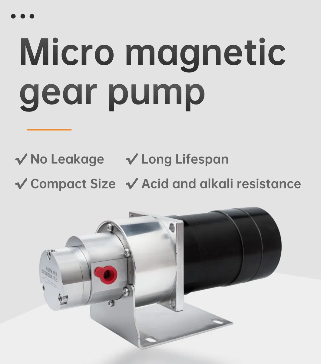 Magnetic Drive Gear Pump