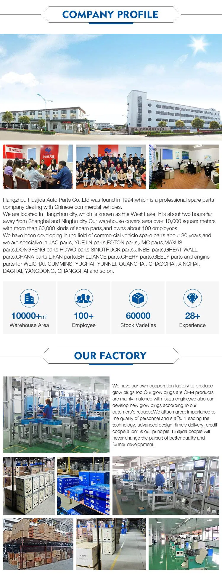 Quanchai QC480 Exhaust Manifold Details