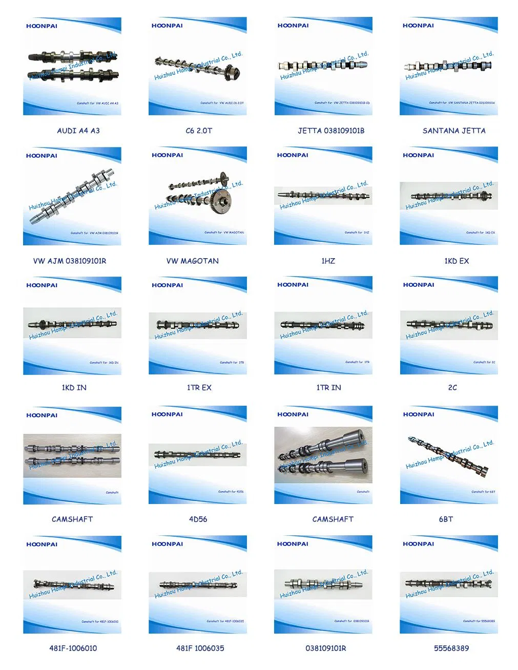 Renault K4M Camshaft Product Shot