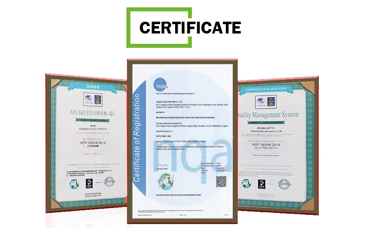 Certifications