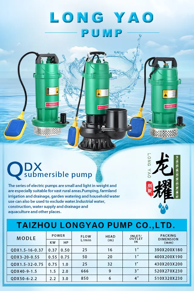 Submersible Water Pump 1