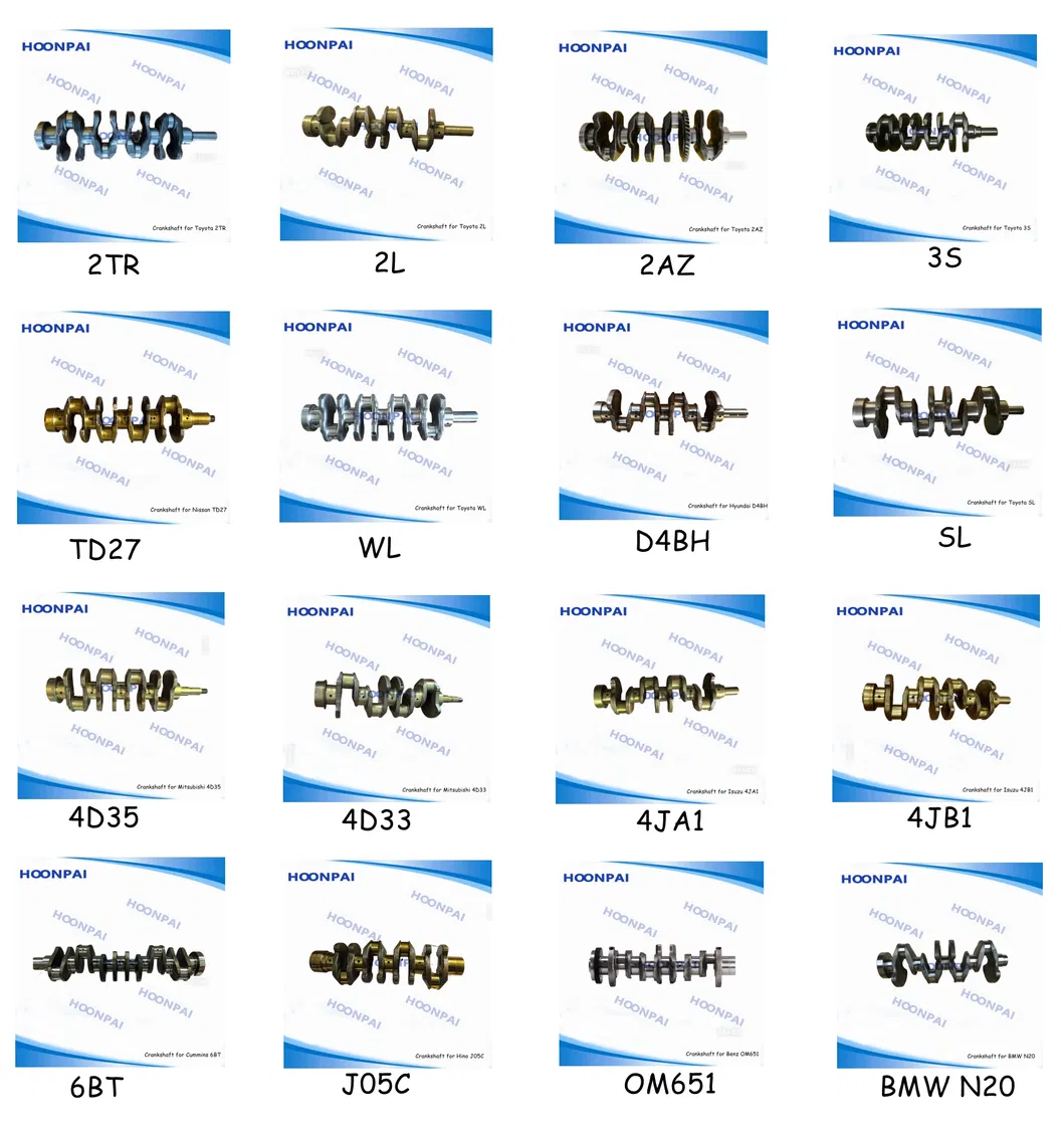 Toyota Crankshaft Auto Parts