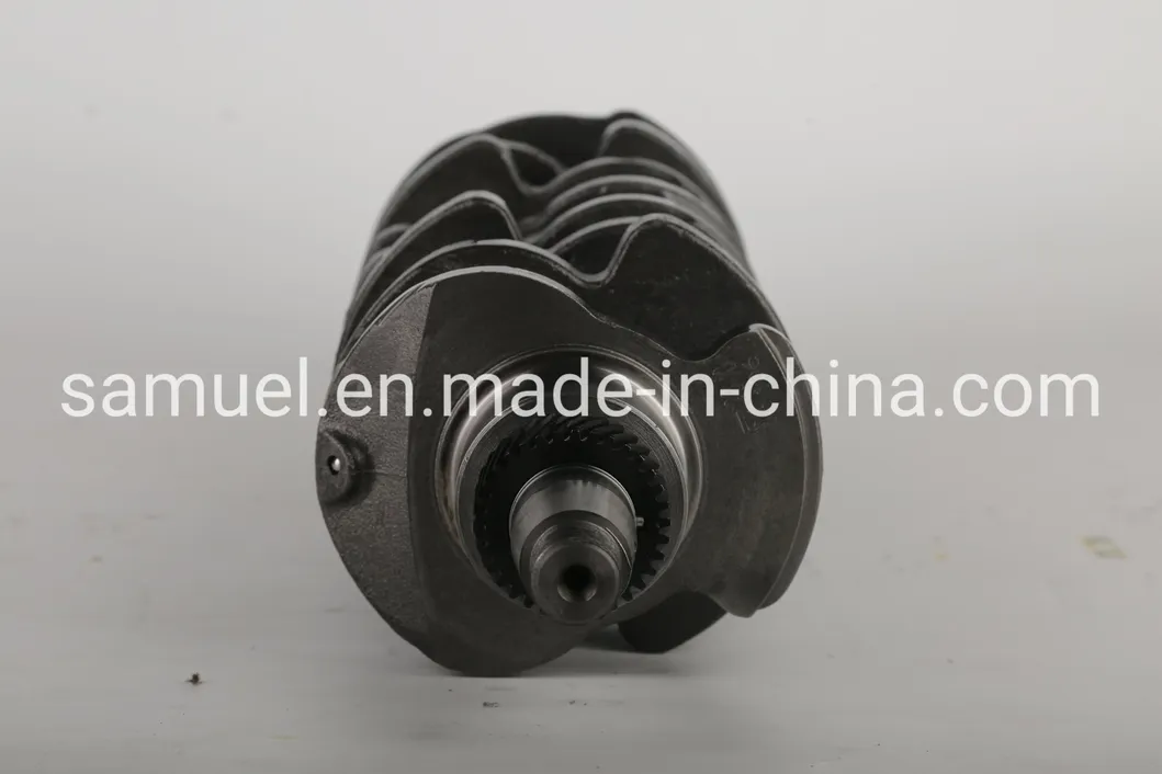 Crankshaft of Perkins 404 Detail View