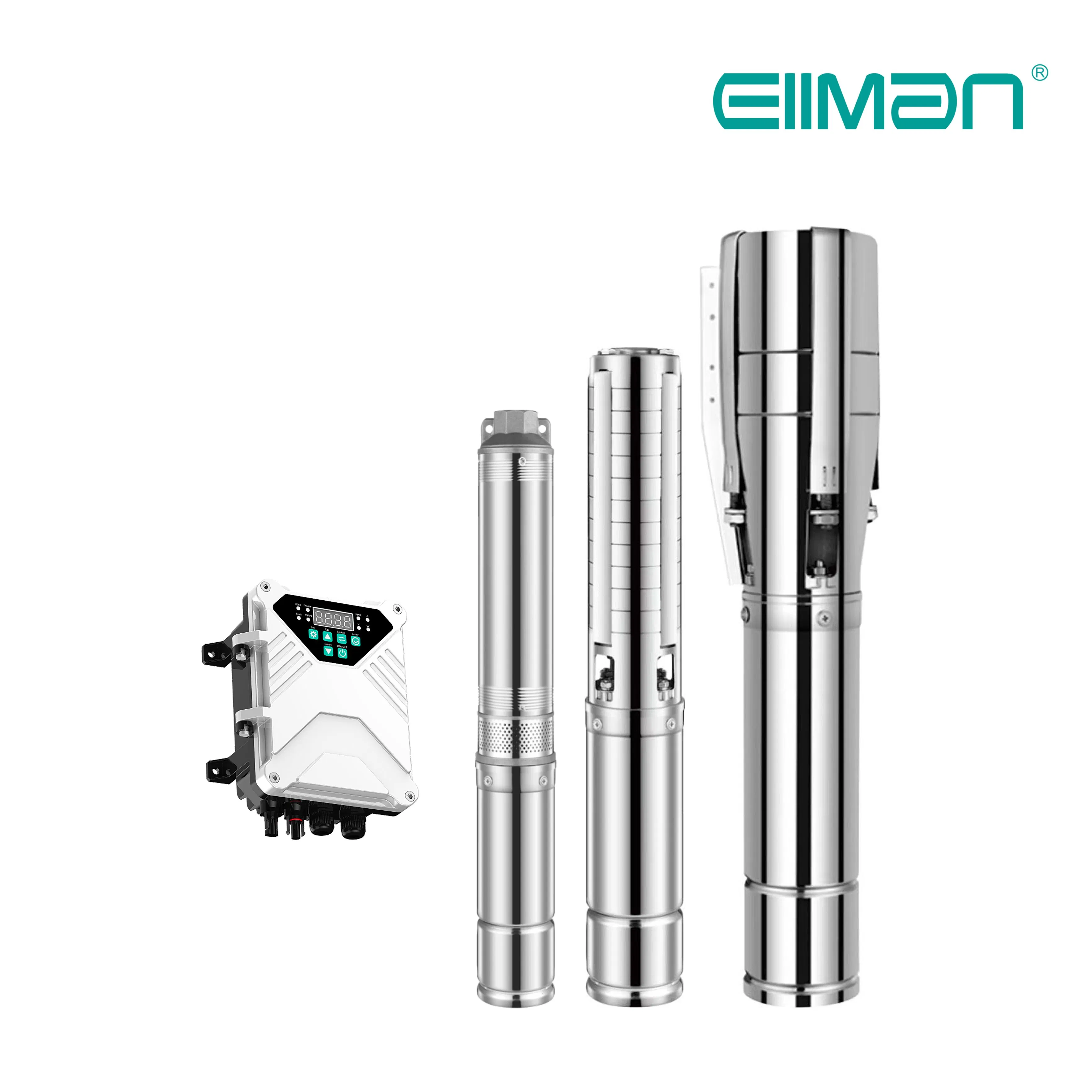 AC/DC Solar Submersible Borehole Water Pumps Used for Deep Well