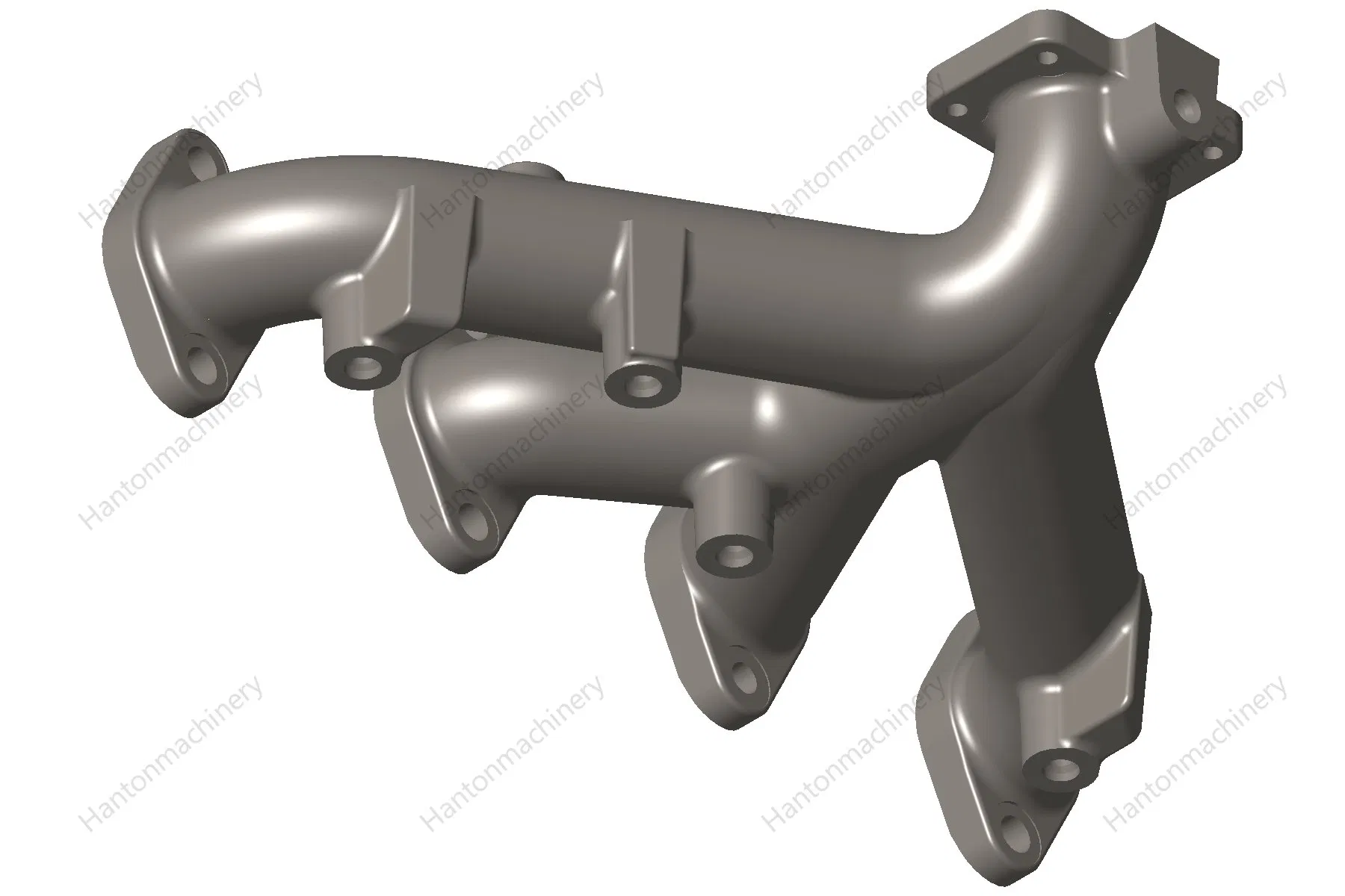 Cummins Auto Diesel Engine Motor 4ISBE parts 4897792 4939973 exhaust manifold