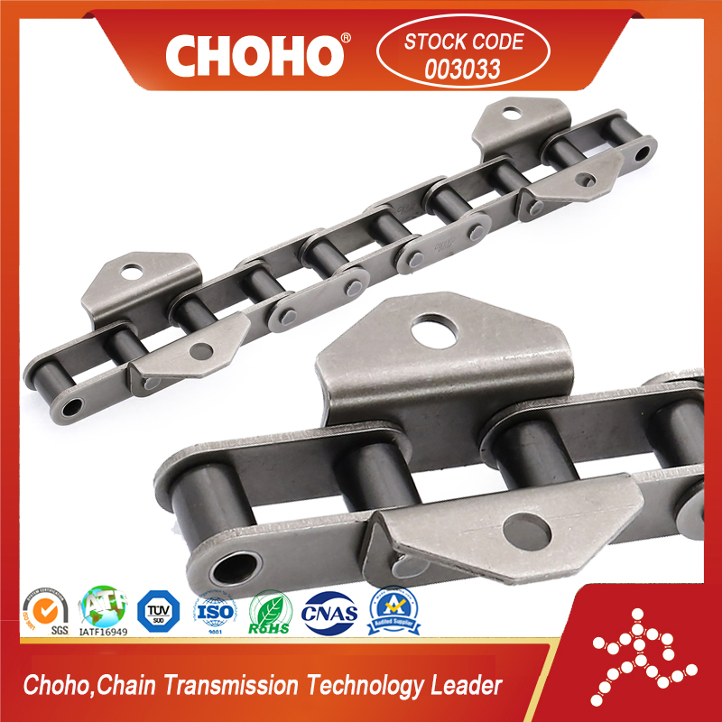 Timing Stainless Steel Roller Chain Agricultural Machinery with Accessories Chain