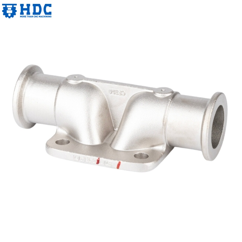 OEM Precision Casting Parts Stainless Steel Casting Engine Exhaust Manifold Investment Casting Car Accessories