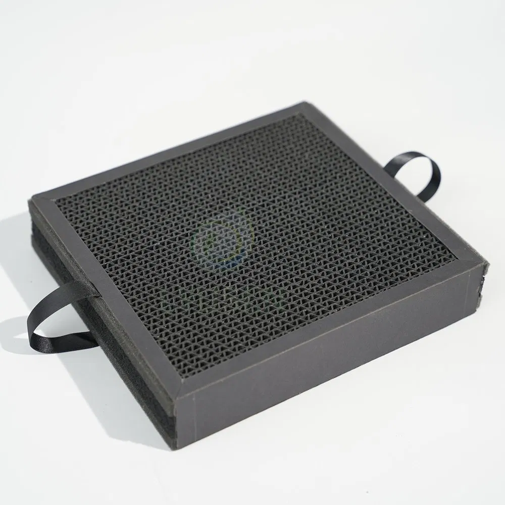 Household Pet Odor Smell Control Corrugated Paper-Based Activated Carbon Filter for Air Purifiers