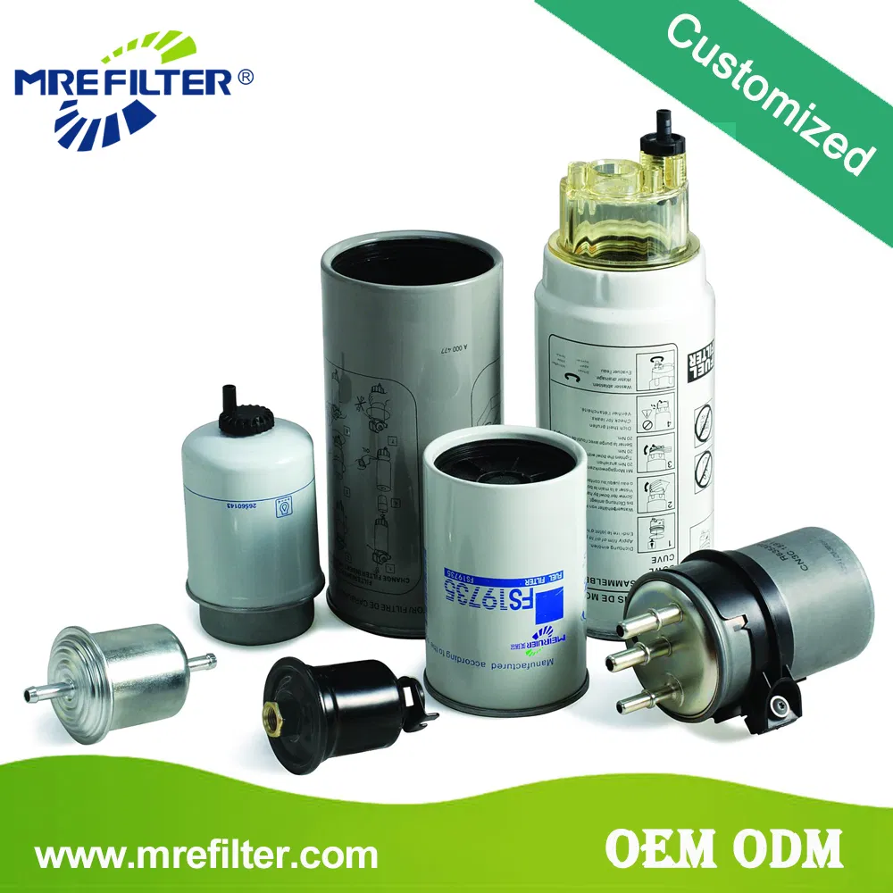 Auto Parts Factory Price Wholesale OEM Car Air Fuel Lube Water Element Oil Filter for Volvo/Isuzu/Hyundai/Mercedes Benz/Toyota/Caterpillar Truck Engine