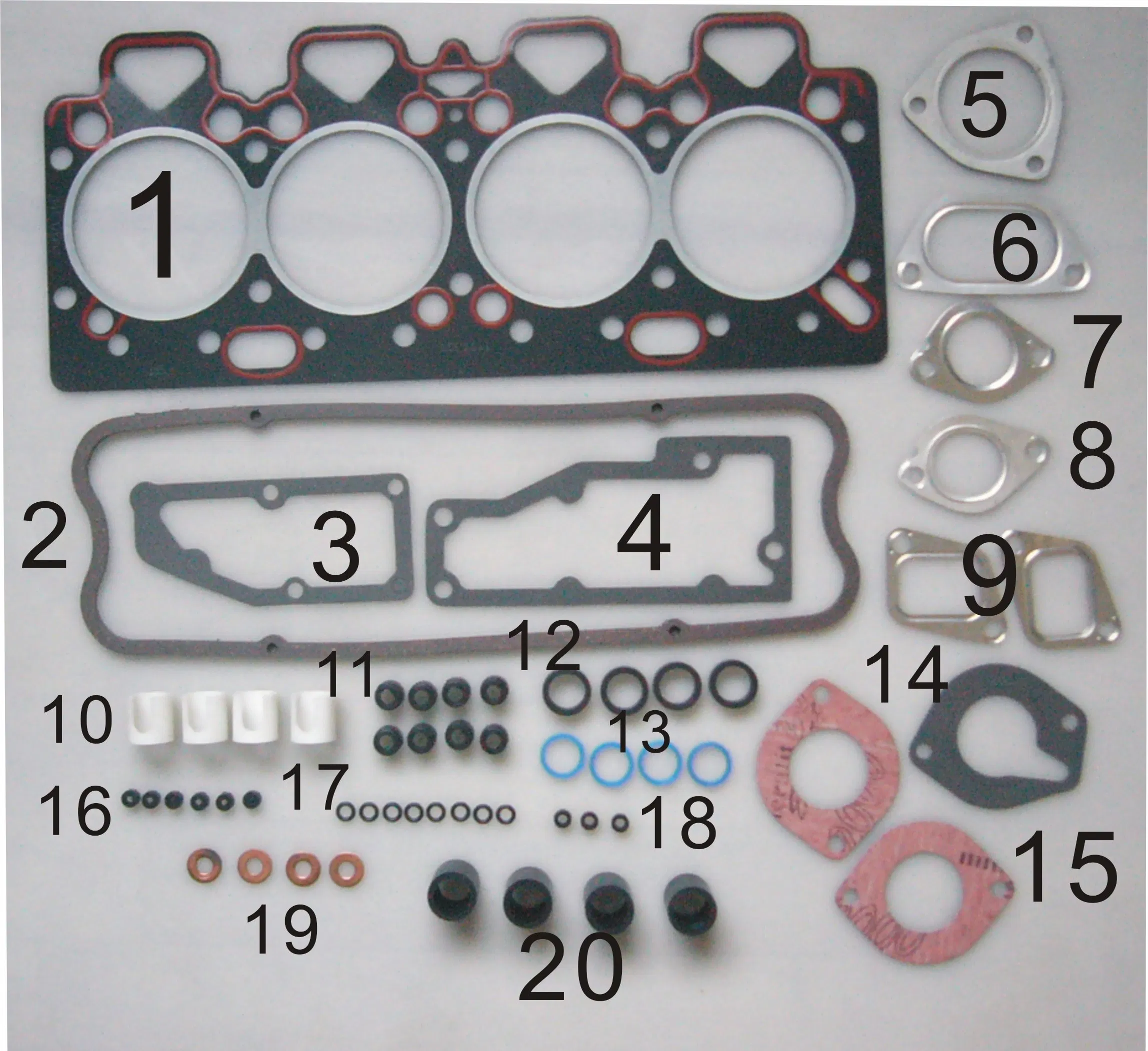 Auto Car Spare Tractor Engine Part Cylinder Gasket for Perkins Mf375