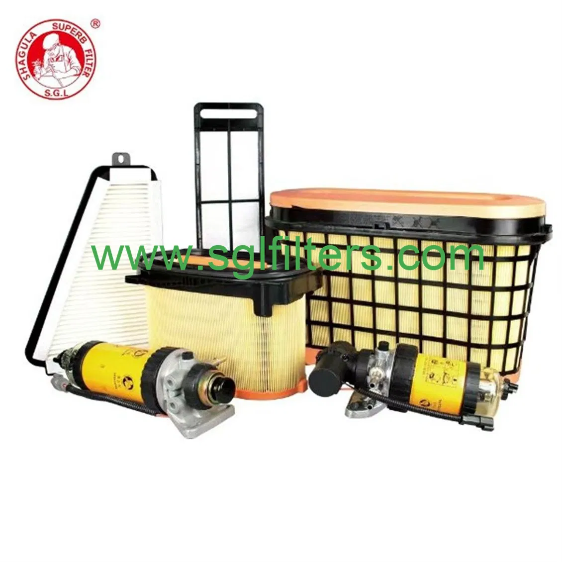 Wenzhou Sgl Auto Parts Wholesale Market Air Filter/Truck Engine Oil Filter/Fuel Filter/Cabin Filter for Toyota Nissan Honda Hyundai