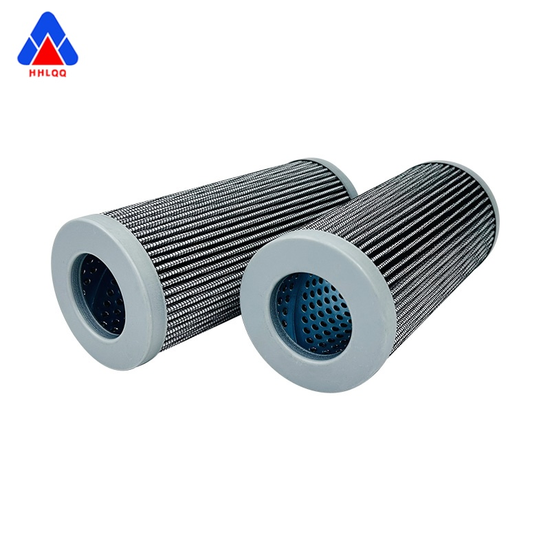 Manufacturer High-efficiency Glassfiber Custom Hydraulic Oil Filter Metal end cap industry hydraulic oil filter cartridge
