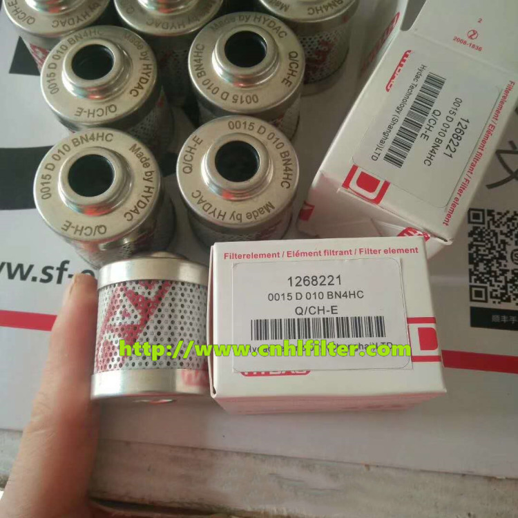 China Manufacturer for Replacement Hyd 0015D010bn4hc 1268221 Oil Filter Hydraulic Cartridge Oil Filter for Steam Turbine