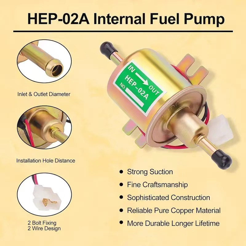 Factory Price Hep-02A Spare Parts Electric Fuel Pump