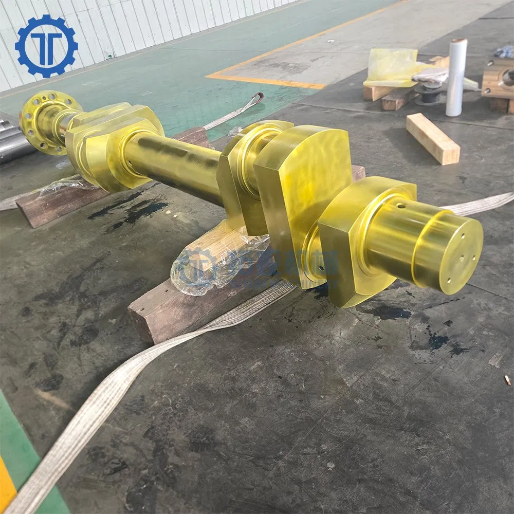 Totem OEM Marine and Reciprocating Compressor Spare Parts Large Steel Crankshaft