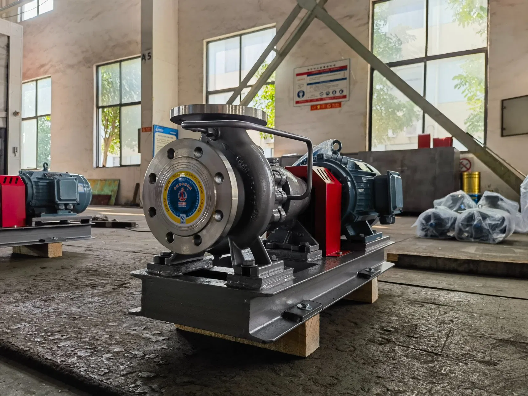 Factory Price Single Suction Horizontal Haishi Self Priming Water Oil Centrifugal Pump