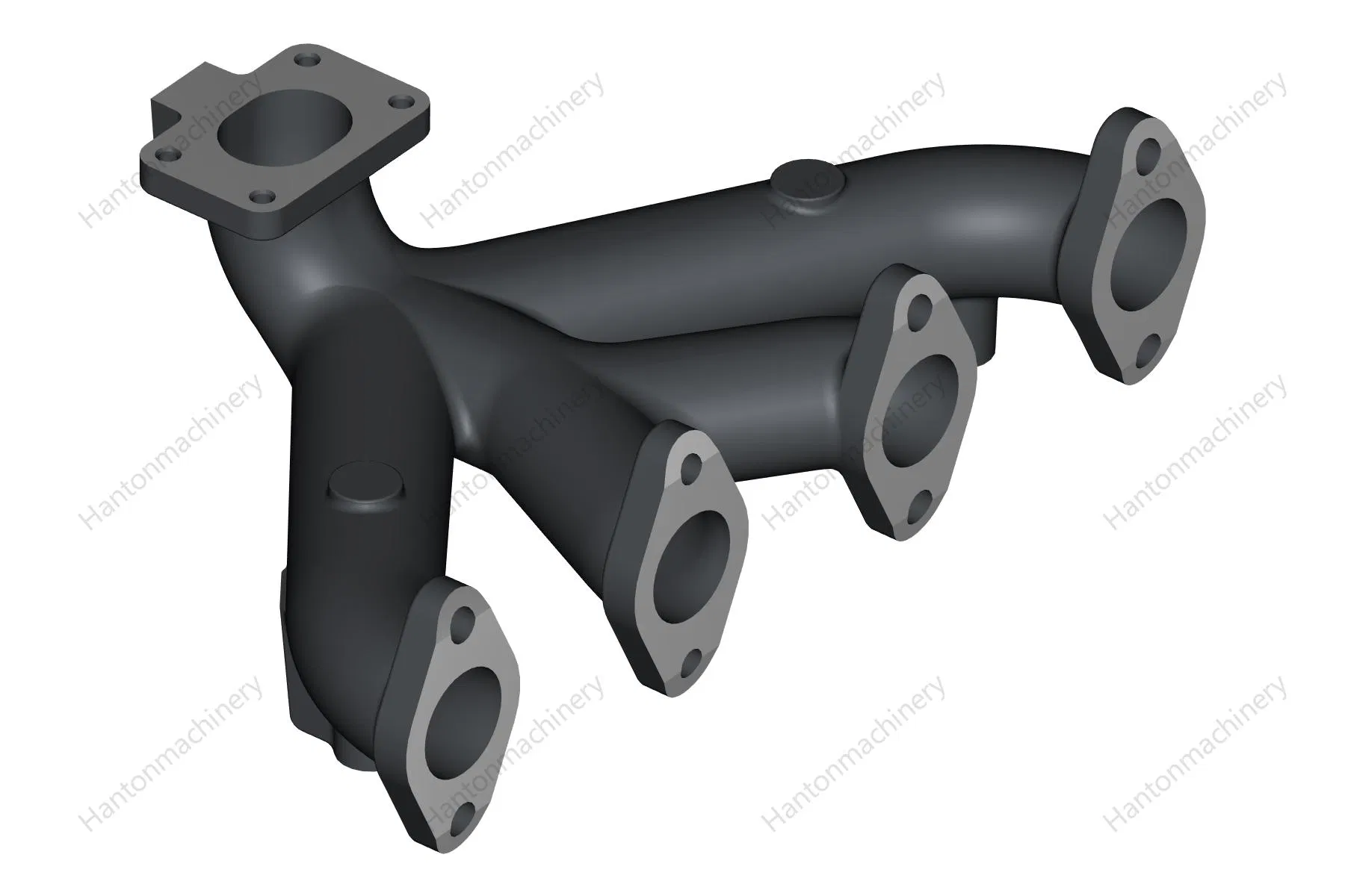 Cummins Auto Diesel Engine Motor 4ISBE parts 4897792 4939973 exhaust manifold