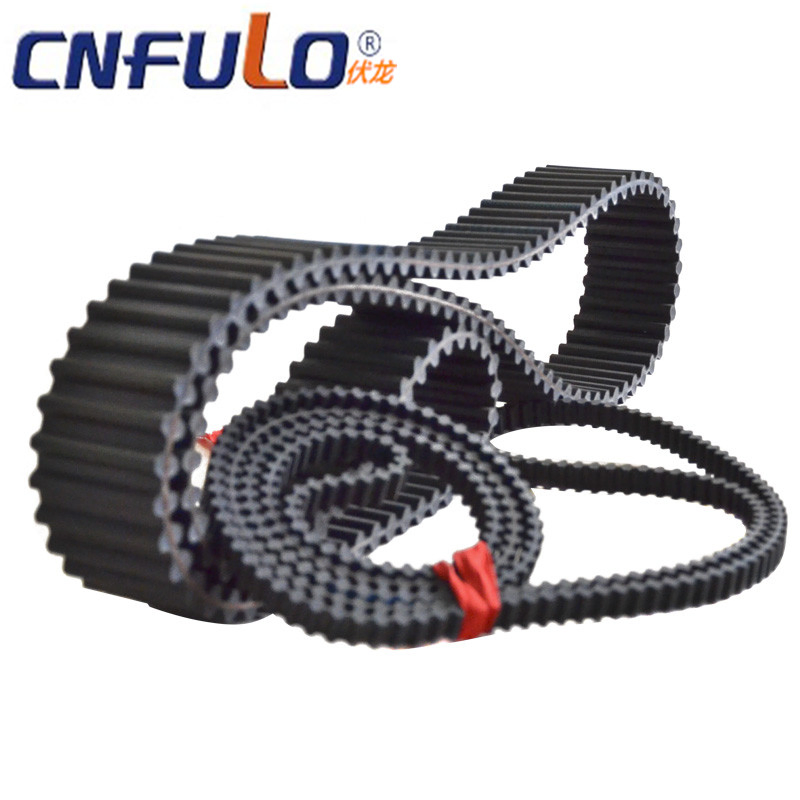 High Quality Double Sided Rubber Timing Belts D-8m D-5m D-14m D-H