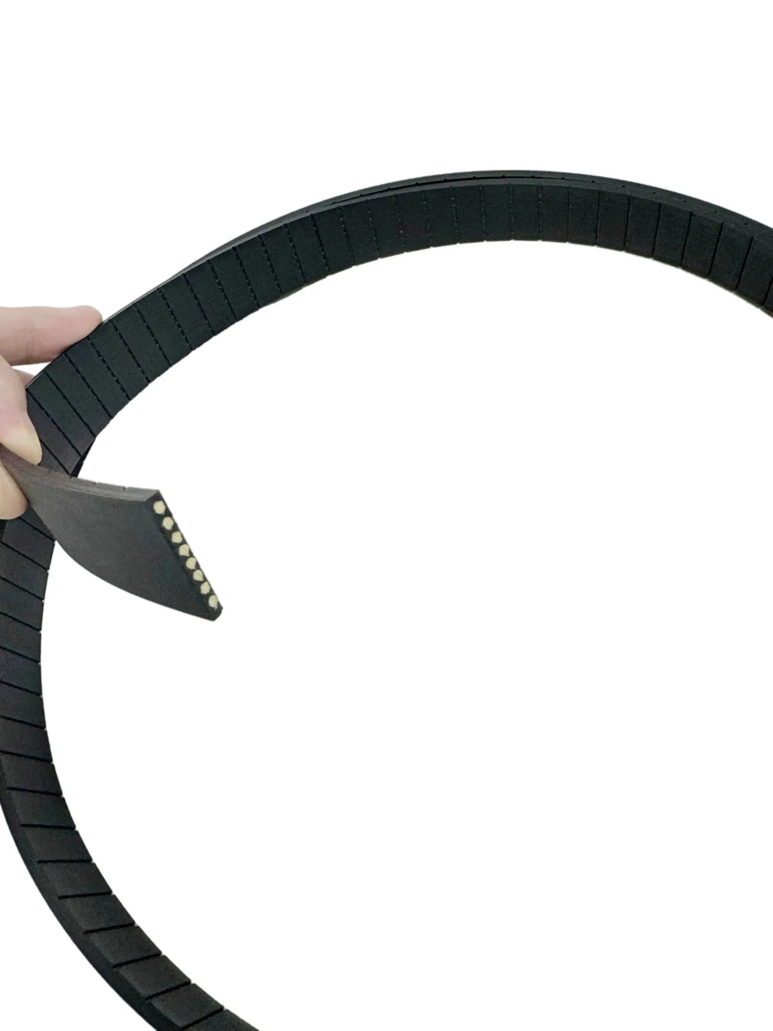 Gym Equipment Sport Open-Ended PU Timing Belt Kevlar Cord Inside Transmission Belt