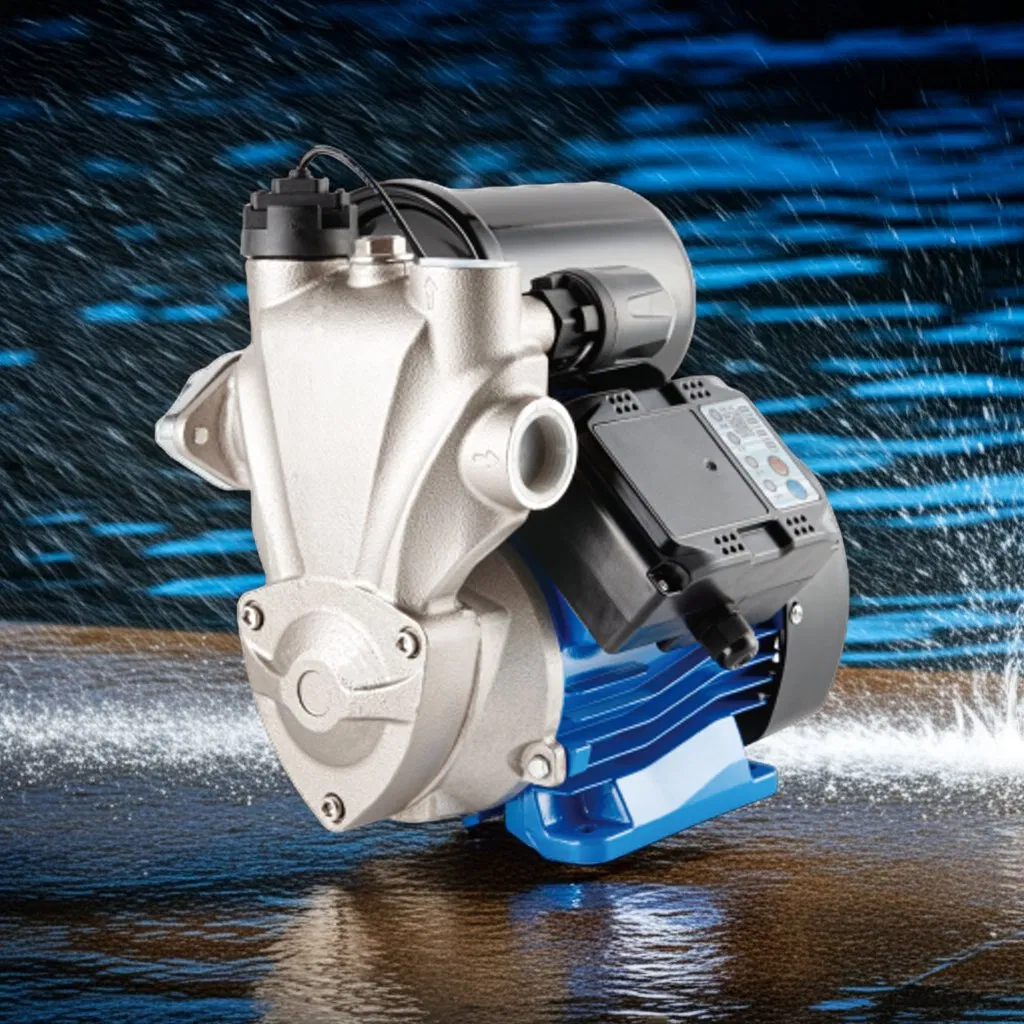 Quality Single Electric Booster Pumps Self-Priming Iron Clear Surface Water Pressure Pump