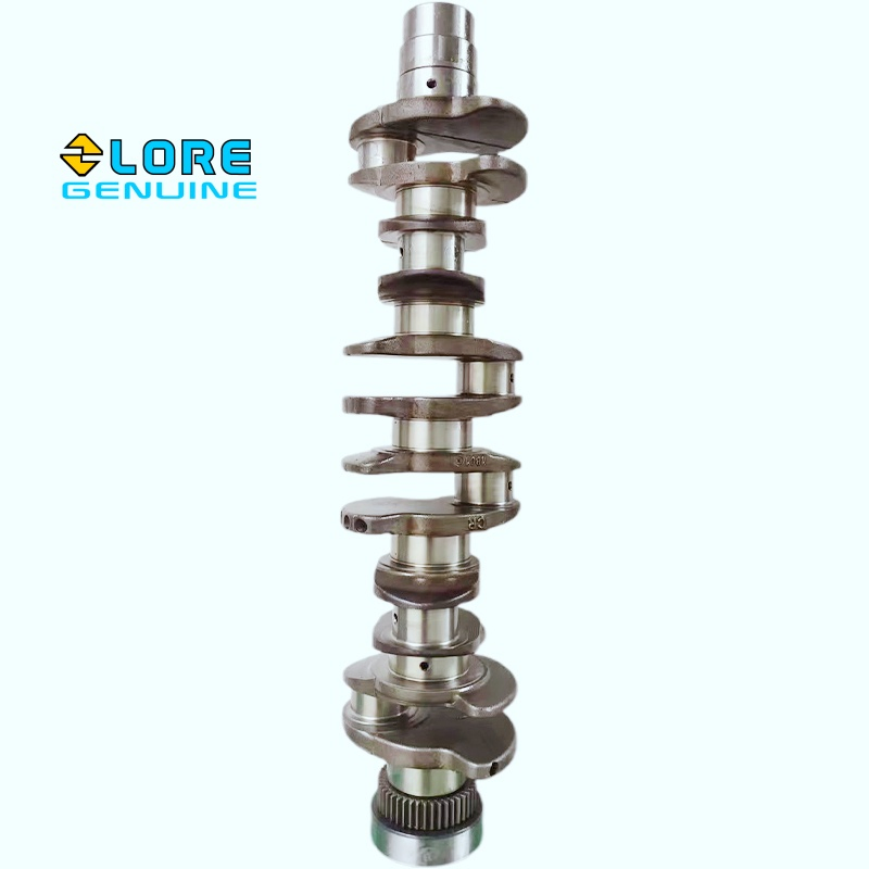 Wholesale Original Excavator Crankshaft D6d Agriculture Mining Machinery Diesel Engine Crankshaft Parts for Cummins Engine Forged Steel Crankshaft