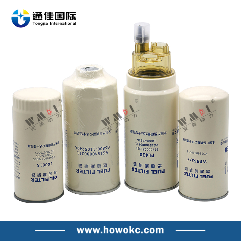 Sinotruk HOWO Foton Shacman Truck Diesel Engine Parts Wk962/7 Vg1560080012 Fuel Filter