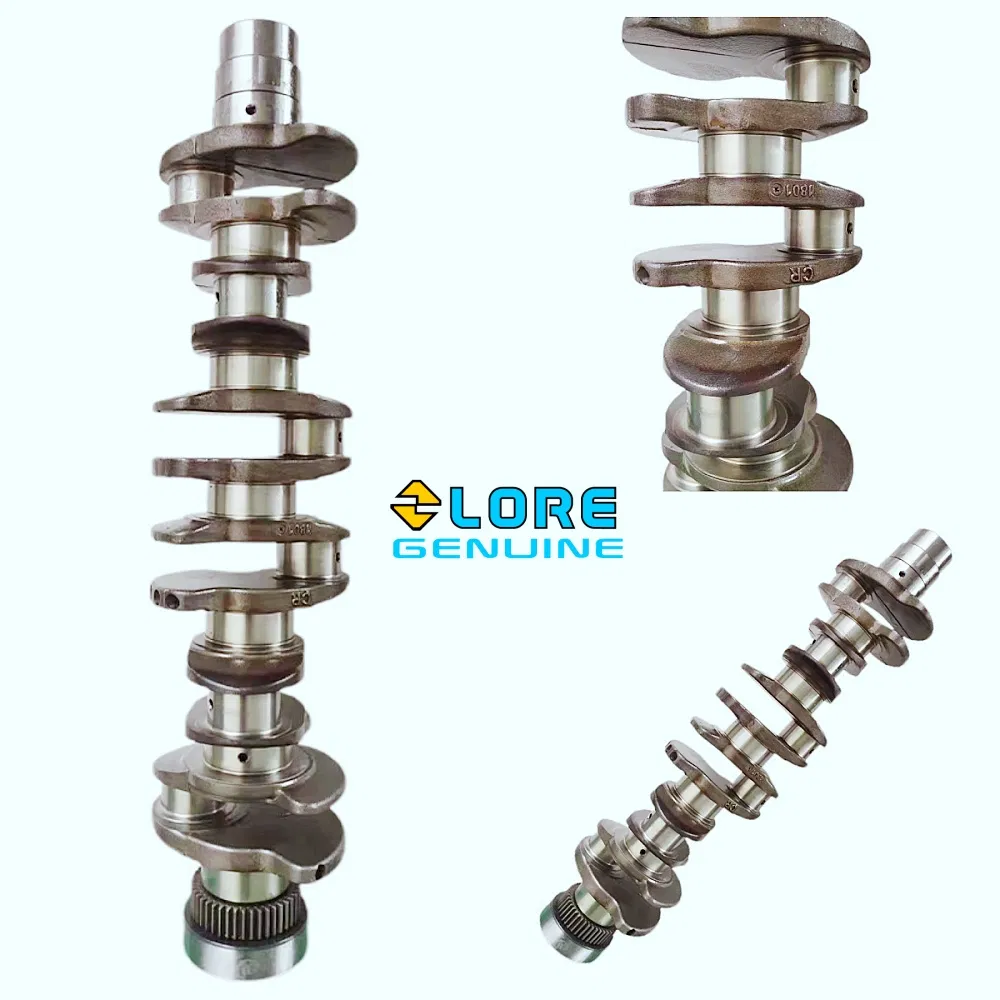 Wholesale Original Excavator Crankshaft D6d Agriculture Mining Machinery Diesel Engine Crankshaft Parts for Cummins Engine Forged Steel Crankshaft