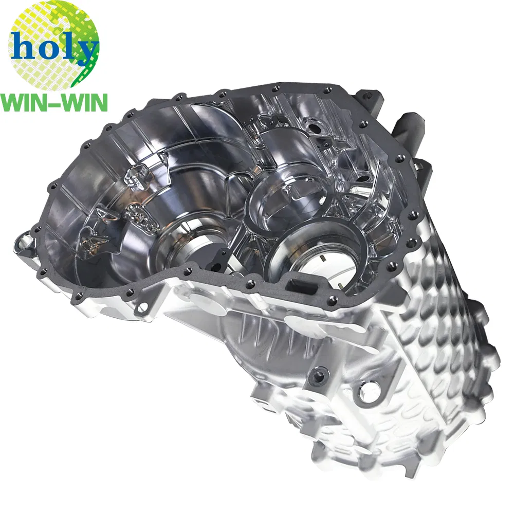 Customized Aluminum Casting Auto Parts Intake Manifold with 5 Axis CNC Machining
