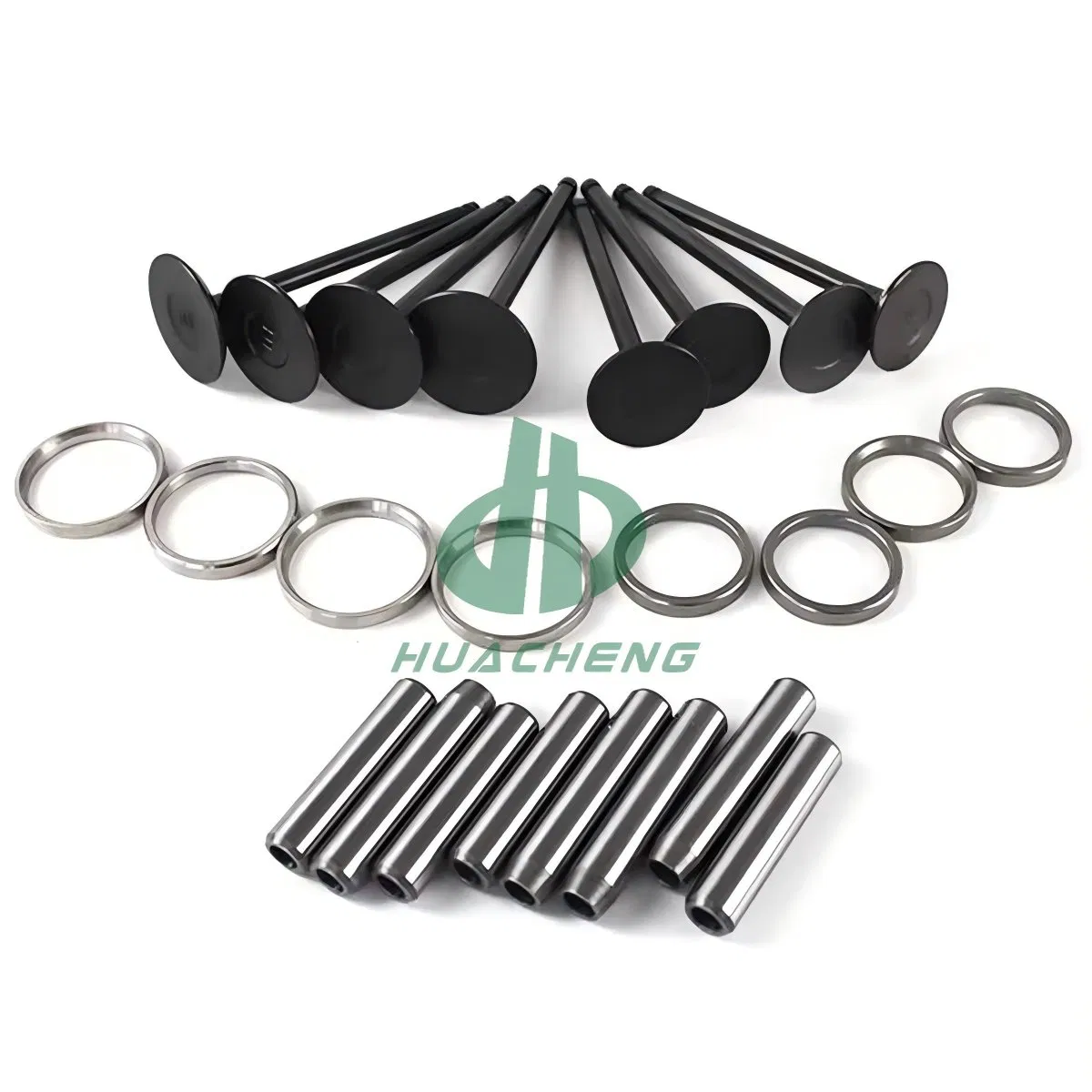 Excavator for Komatsu SAA6d125e-3 Intake &amp; Exhaust Valves 6150-42-4110 6150-42-4210 Engine Spare Parts