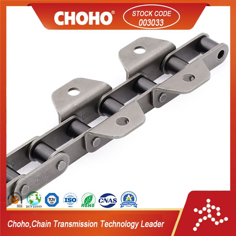 Timing Stainless Steel Roller Chain Agricultural Machinery with Accessories Chain