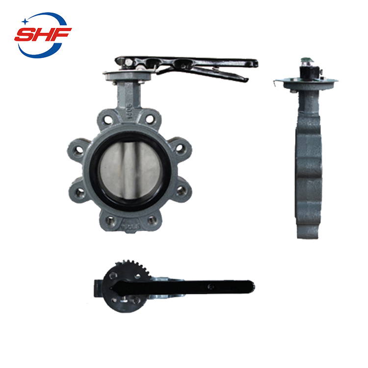 API 609 Wafer /Lug/FL Type Engine Marine Rubber Lined Aluminum Bronze C95800 Concentric Butterfly Valve Price